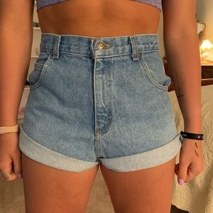 Jean shorts/ OBO